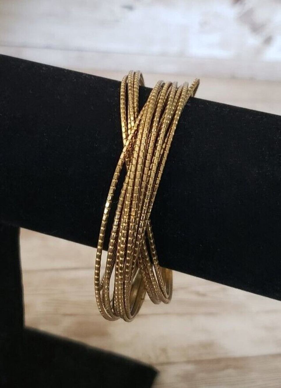 Connected Multi Bangle Statement Bangle / Bracelet